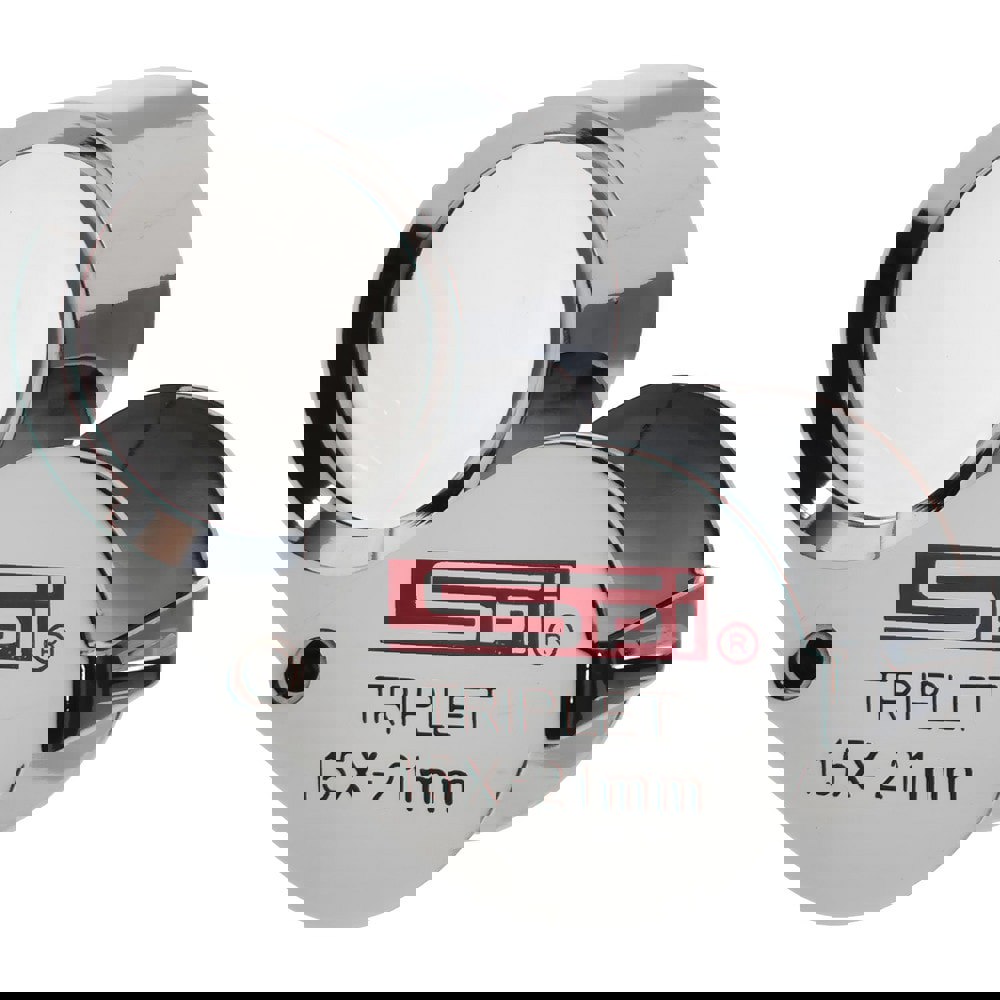 15x Magnification, 53/64 Inch Lens Diameter, Triplet Lens Loupe