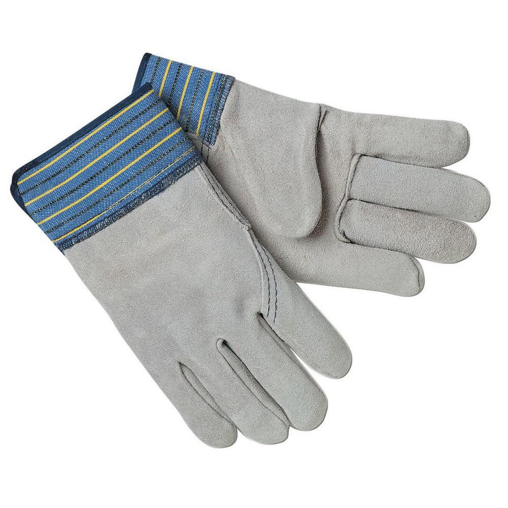 Work Gloves: Memphis 1417, Size Medium, Cowhide Leather Lined, Cowhide Leather, General Purpose