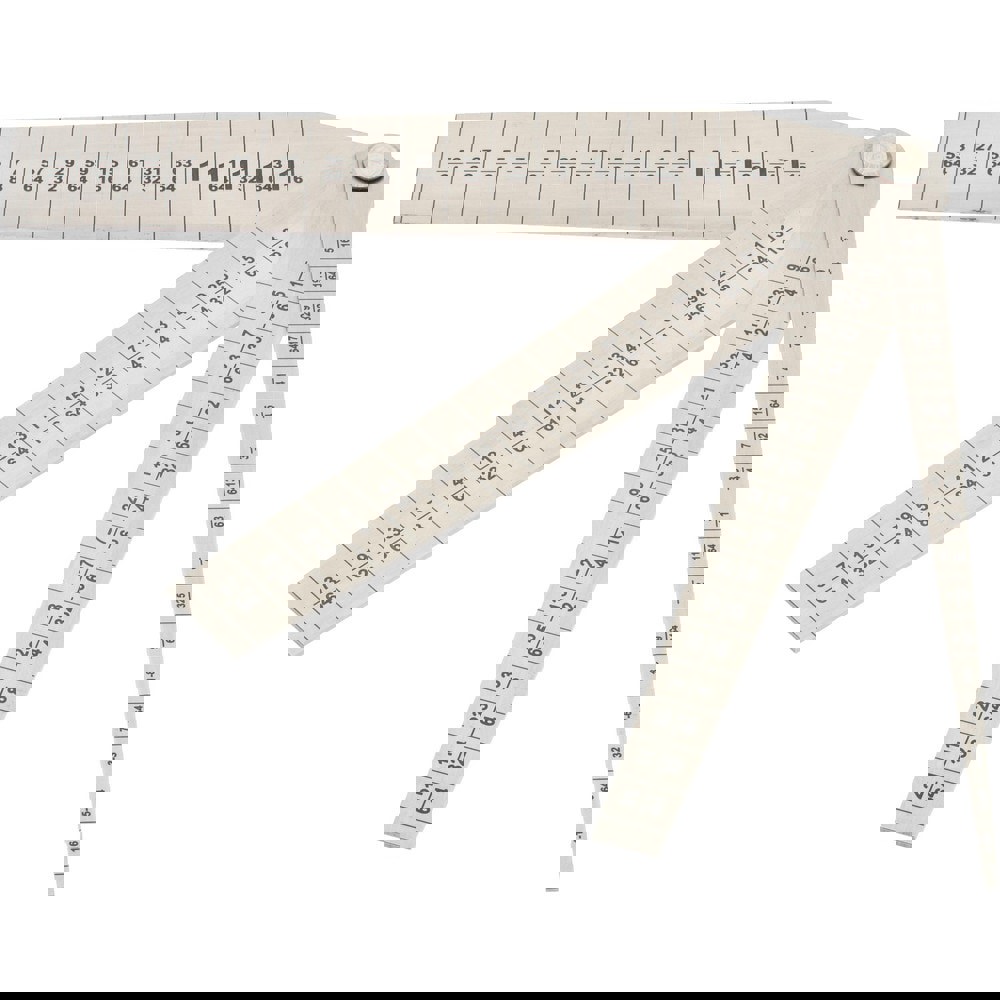 1/16 to 1-1/16 Inch Measurement, 4 Leaf Taper Gage
