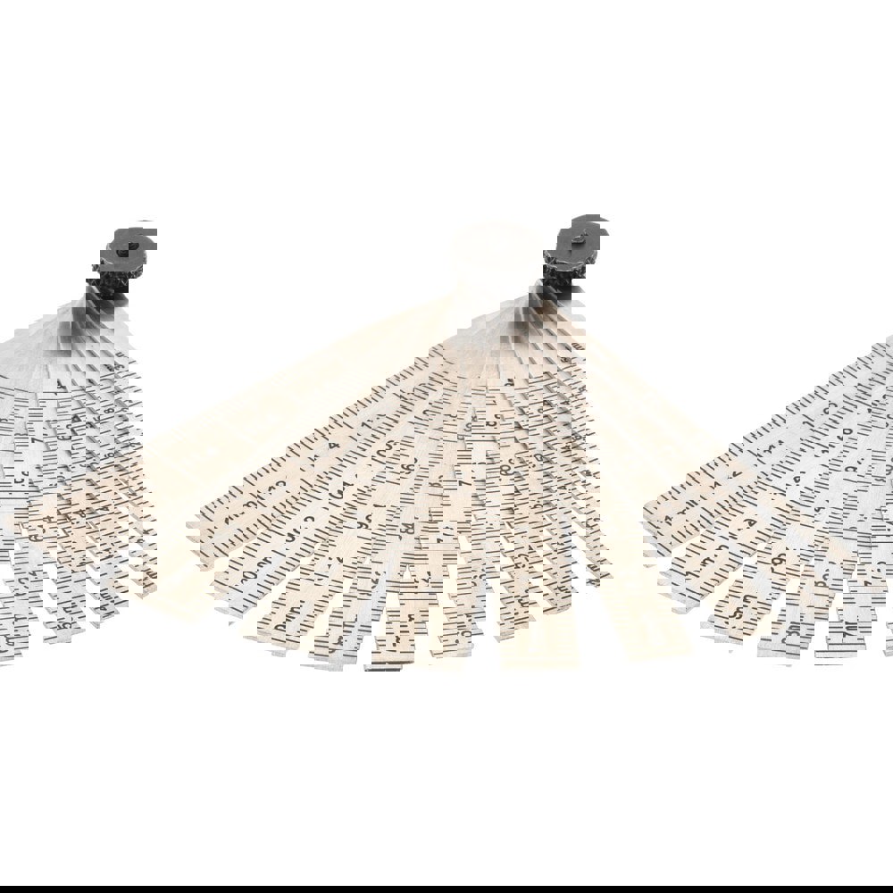 2 to 12mm Measurement, 10 Leaf Taper Gage