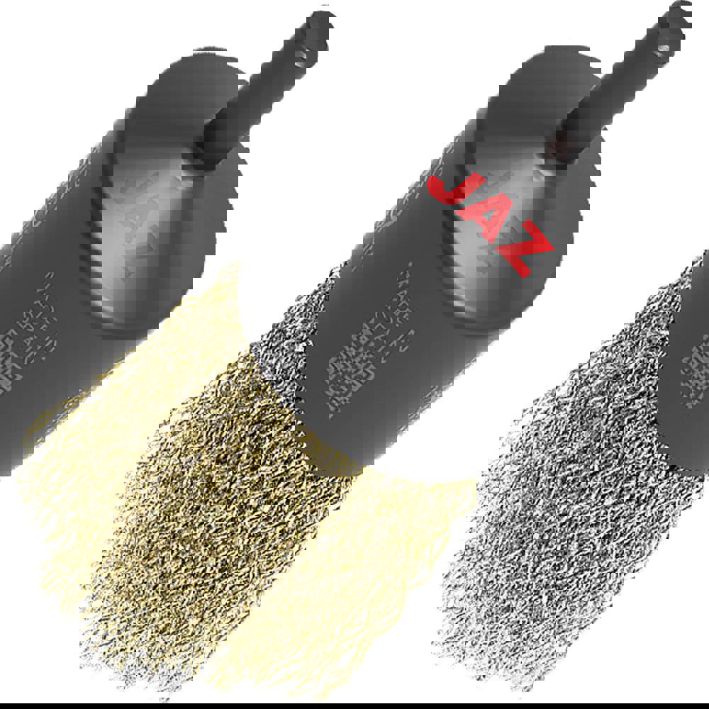 End Brushes; Brush Diameter (Decimal Inch): 1/2 ; Filament/Wire Diameter (Decimal Inch): 0.0120 ; Fill Material: Brass ; Wire Type: Crimped ; Trim Length (Inch): 3/4 ; Shank Diameter (Inch): 1/4