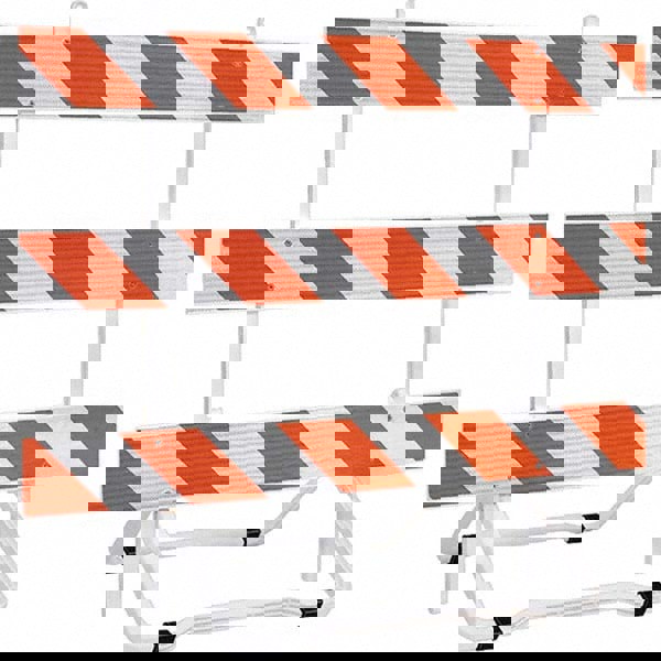 Traffic Barricades; Barricade Type: Type 3 Barricade ; Barricade Height (Inch): 64 ; Reflective: Yes ; Compliance: MASH Compliant ; Bottom Panel Height: 8
