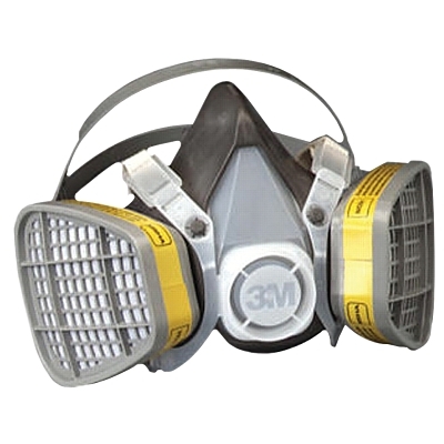 21579 HALF MASK RESPIRATOR LARGE F/ORGAN