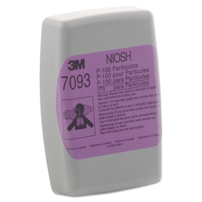 3M PARTICULATE FILTER 7093B P100