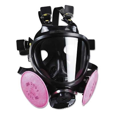 FULL FACEPIECE SILICONERESPIRATOR LARGE