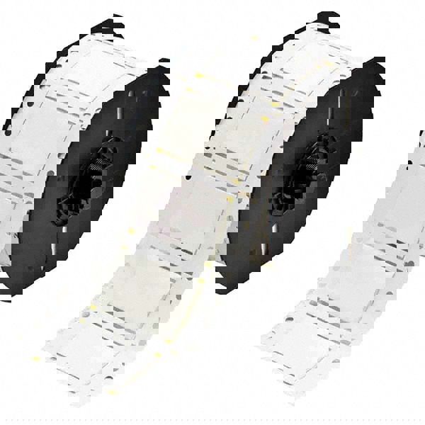 Label Maker Label: White, Polyvinylidene Fluoride, 250 per Roll