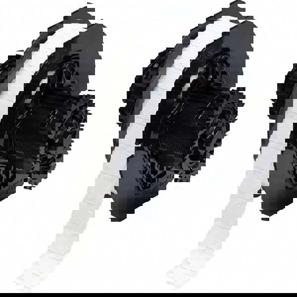 Label Maker Label: White, Nylon, 1,500 per Roll