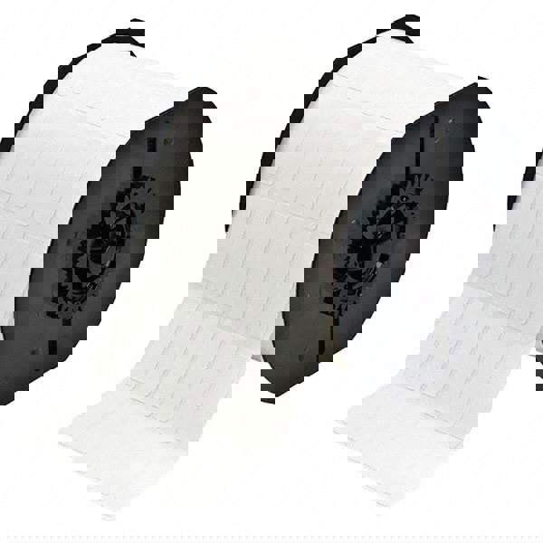 Label Maker Label: White, Cloth, 1/2