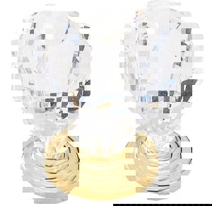 1-1/4 in (32 mm) Diameter Clear/Burnishe