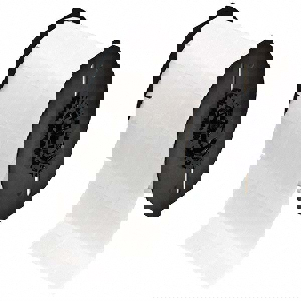 Label Maker Label: Clear & White, Vinyl, 2,500 per Roll
