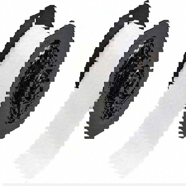 Label Maker Label: Clear & White, Vinyl, 1/2