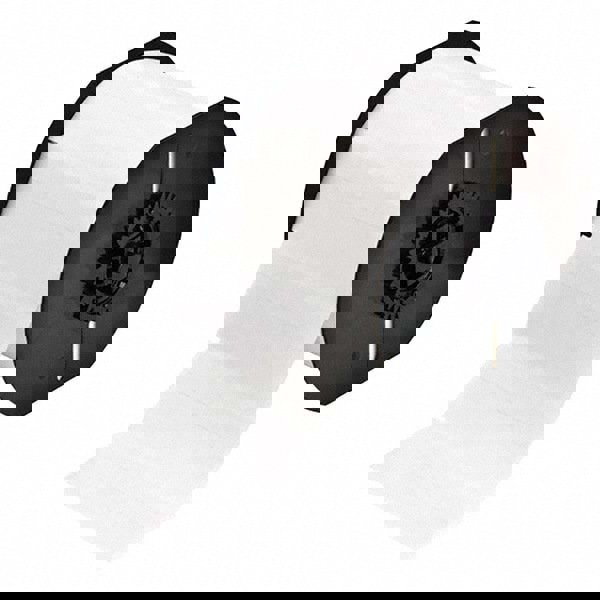 Label Maker Label: Clear & White, Vinyl, 4,000 per Roll