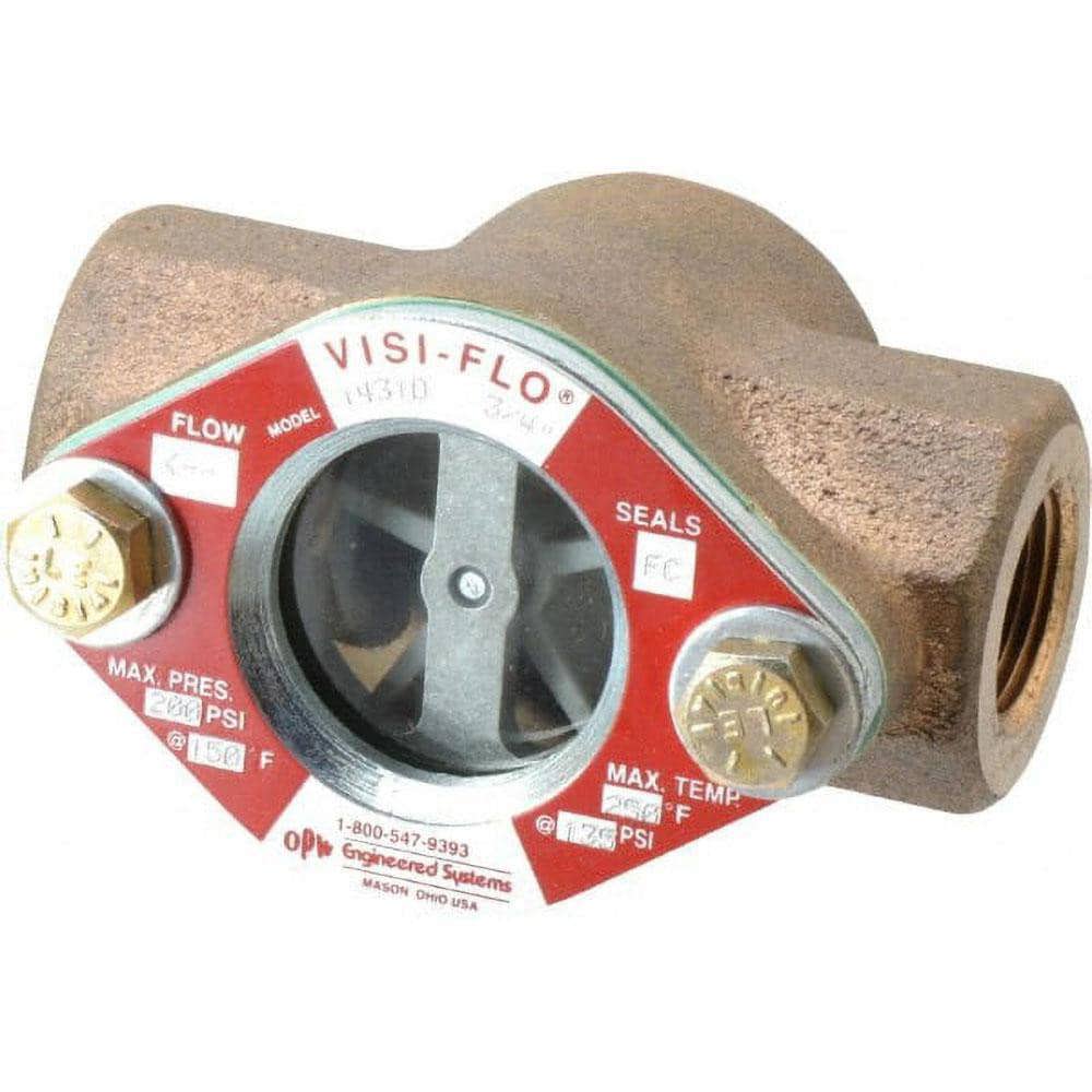 1/4 Inch, Bronze, Visi-Flo Sight Flow Indicator