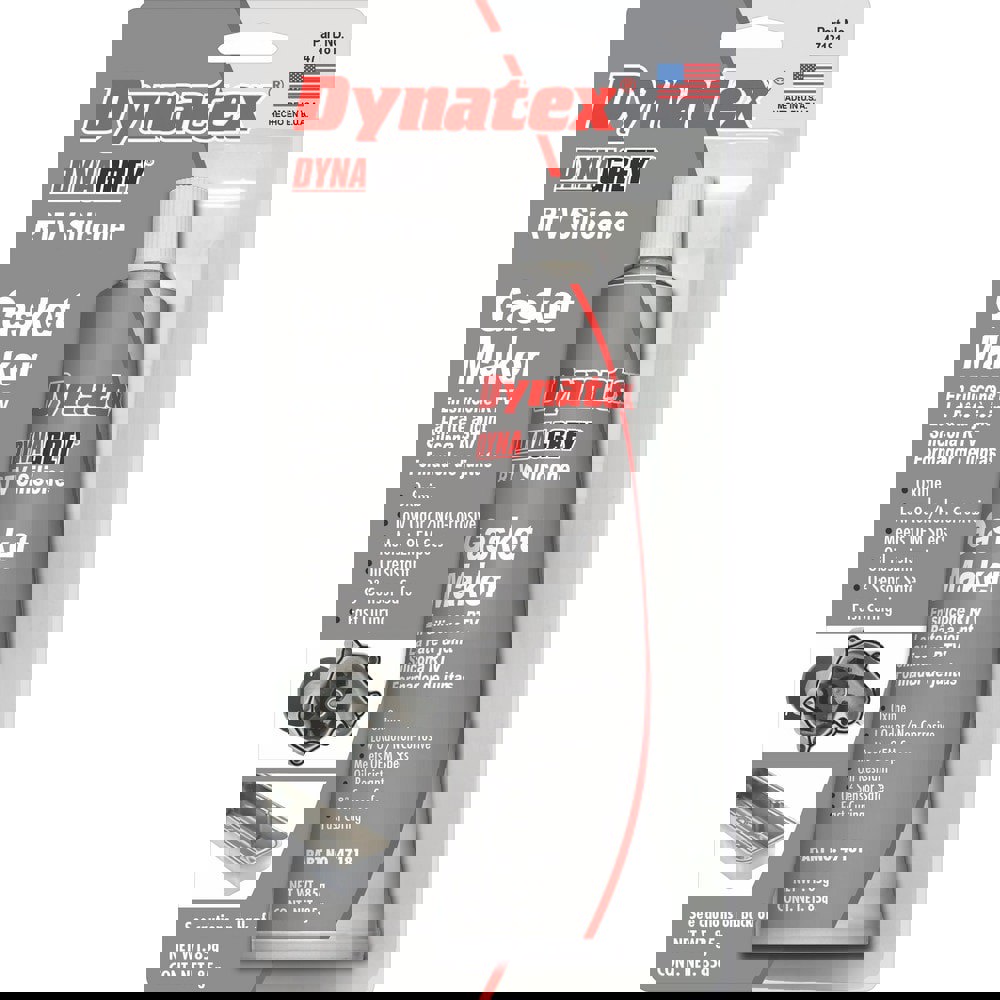 Gasket Sealants; Chemical Type: RTV Silicone ; Container Size: 85g ; Container Type: Tube ; Color: Gray ; Application: Automotive ; Full Cure Time: 24h