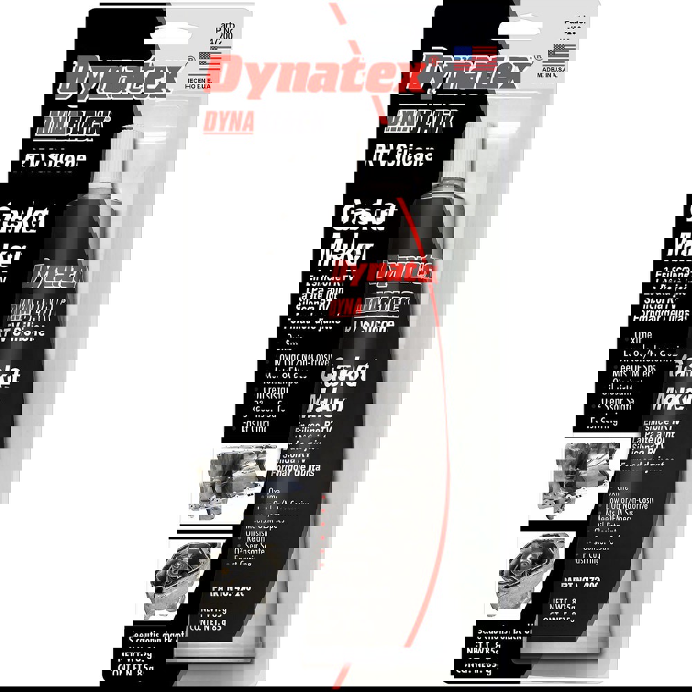 Gasket Sealants; Chemical Type: RTV Silicone ; Container Size: 85g ; Container Type: Tube ; Color: Black ; Application: Automotive ; Full Cure Time: 24h