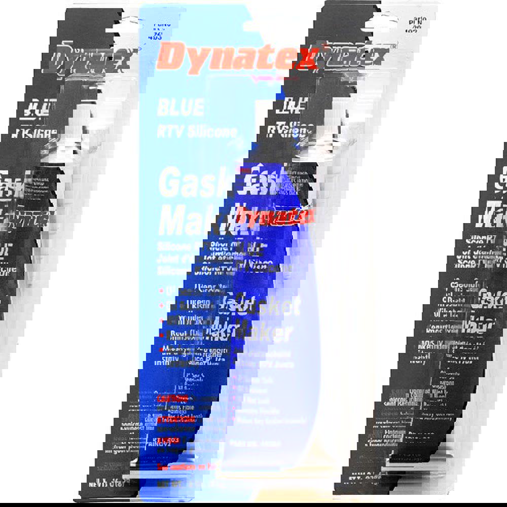 Gasket Sealants; Chemical Type: RTV Silicone ; Container Size: 85g ; Container Type: Tube ; Color: Blue ; Application: Automotive ; Full Cure Time: 24h