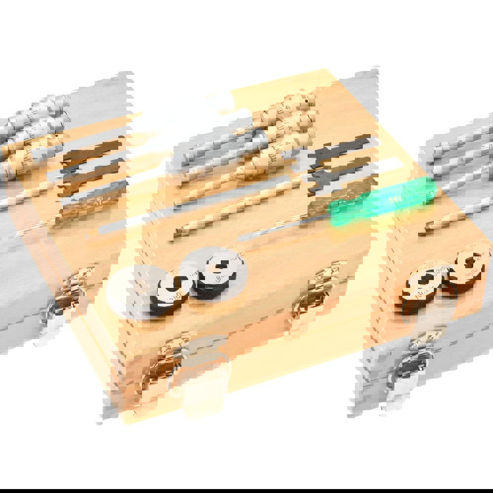 Mechanical Inside Micrometer Set: 12 mm Range