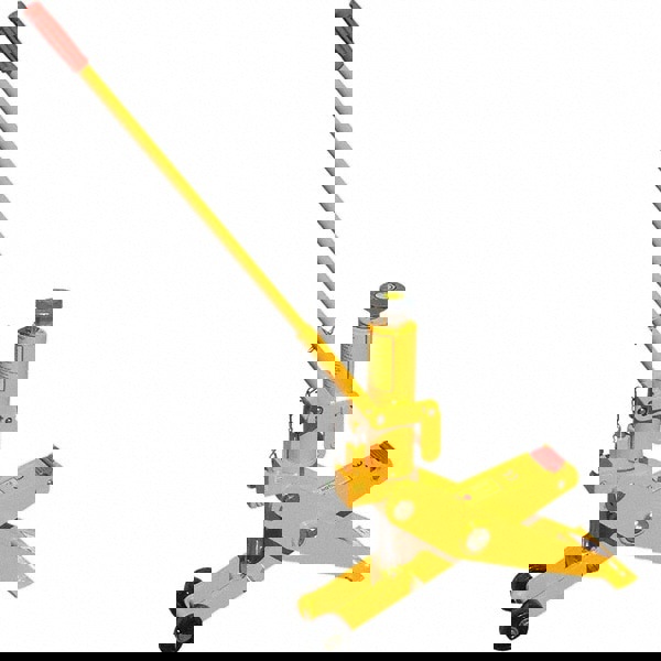 Service & Floor Jacks; Product Type: Fork Lift Jack ; Load Capacity (Tons): 4 ; Minimum Height (Inch): 2-9/16 ; Maximum Height (Inch): 16-3/8 ; Overall Height (Inch): 18 ; Overall Height (Decimal Inch): 18.0000