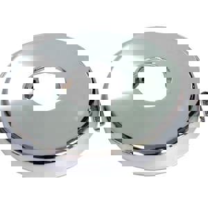 SHWR ARM FLG RND W/SET SCRW CP