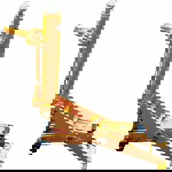 Service & Floor Jacks; Product Type: Fork Lift Jack ; Load Capacity (Tons): 7-1/2 ; Minimum Height (Inch): 2-1/4 ; Maximum Height (Inch): 16-5/8 ; Overall Height (Inch): 28 ; Overall Height (Decimal Inch): 28.0000