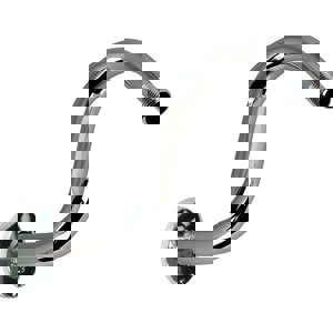 6 SHWR ARM RSR & FLANGE CP