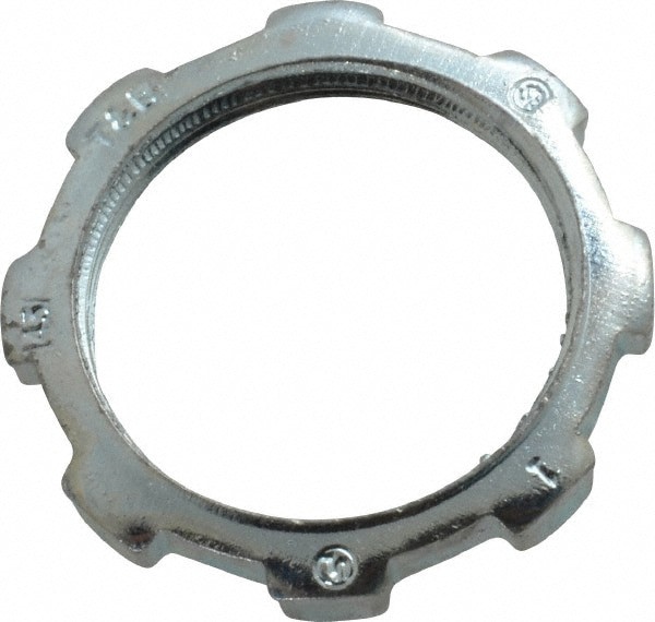 Conduit Locknut: For Rigid & Intermediate (IMC), Steel, 1