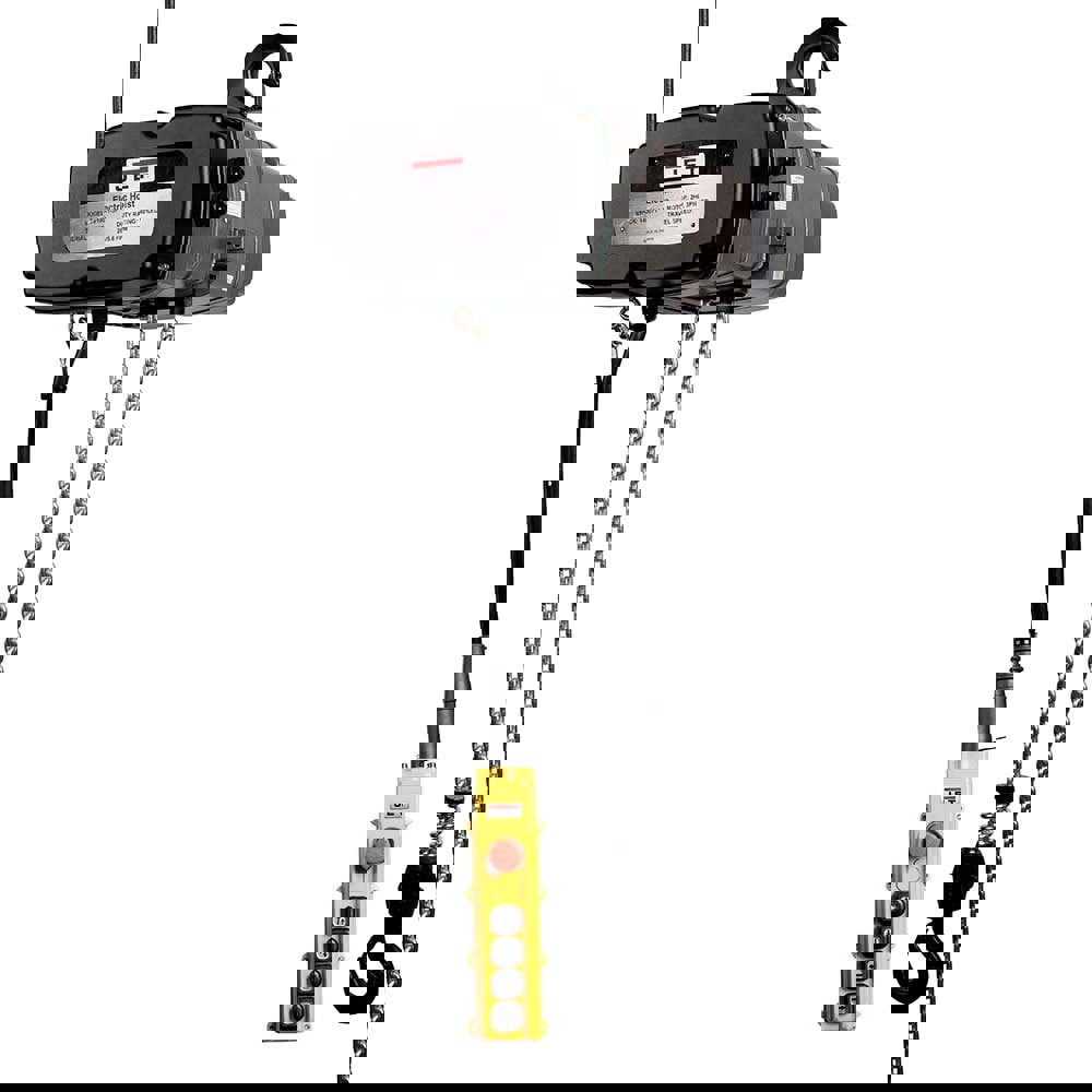 Electric Hoist: 20' Max Lift