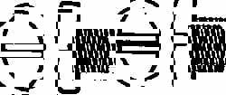 Machine Screw: 1/4-20 x 2-1/2