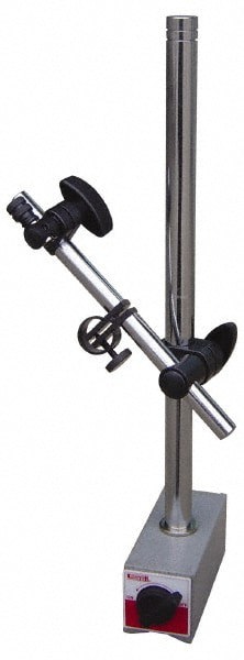 Indicator Positioner & Holder: 260 lb Pull, Fine Adjustment, Includes Base