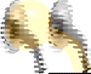 Non-Diverter Tub Spout in Vibrant Brushed Moderne Brass