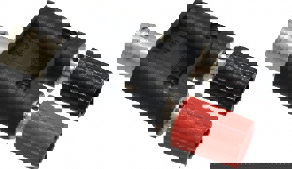 Adapter: Use with Female BNC to Stackable Binding Post