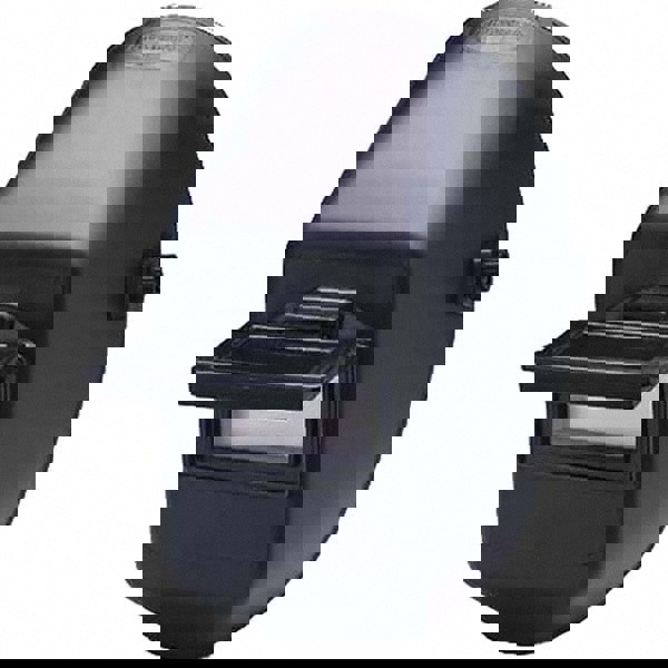 Welding Helmet: Black, Plastic, Shade 10