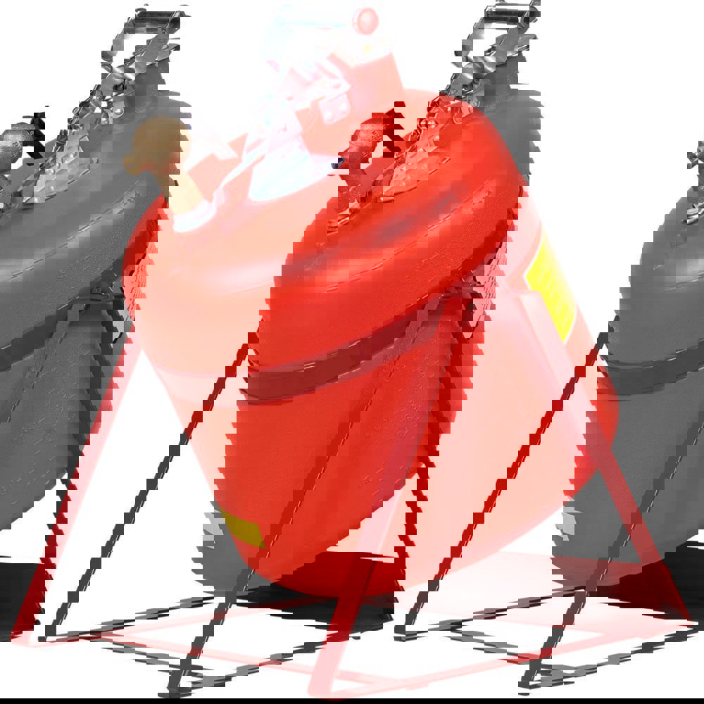 Safety Disposal Cans; Capacity: 5.000 ; Can Material: High Density Polyethylene ; Color: Red; Red ; Compatible Fluid: Flammable and or Corrosive Waste ; Overall Height: 17in ; Overall Diameter: 11.500