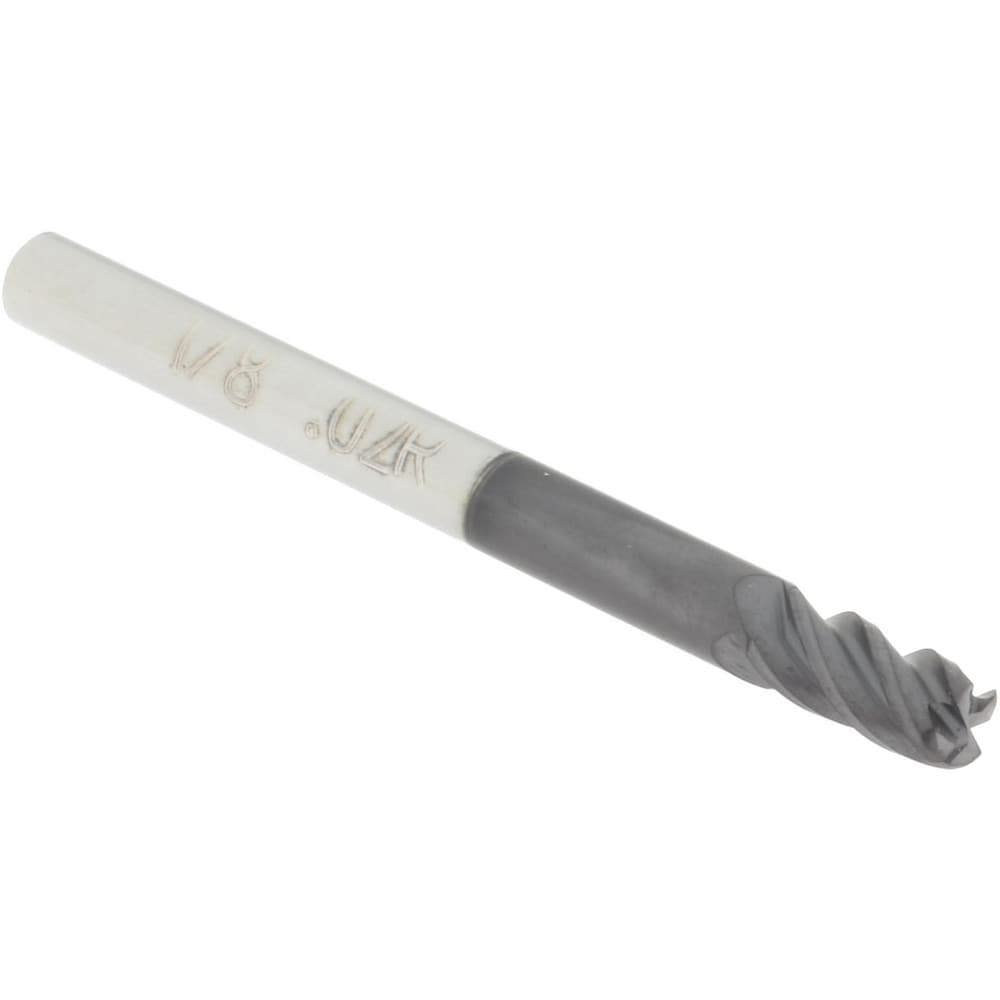 Corner Radius End Mill: 1/8