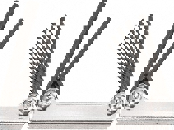 7 Piece Fold-Up Ball End Hex Key Set