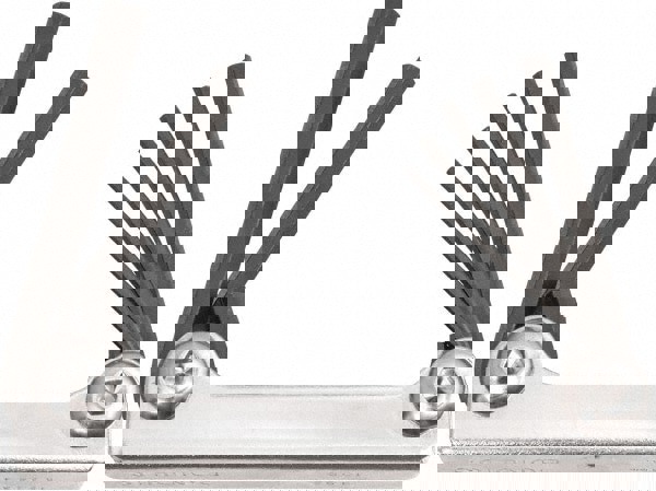 7 Piece Fold-Up Ball End Hex Key Set