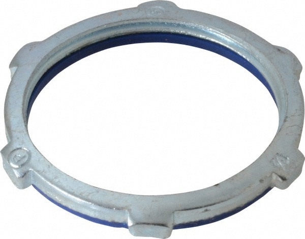 Conduit Locknut: For Rigid & Intermediate (IMC), Steel, 1-1/2