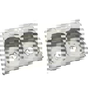 33X22 3H 2B SS SINK SGL PK MIDDLE