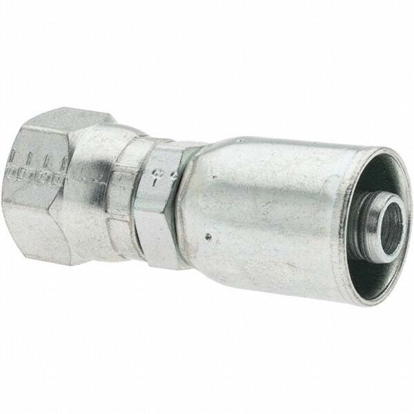 Hydraulic Hose Swivel Fitting: 8 mm