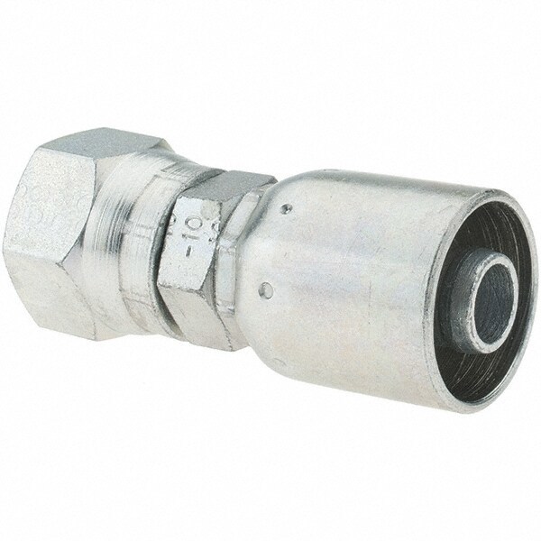 Hydraulic Hose Swivel Fitting: 8 mm