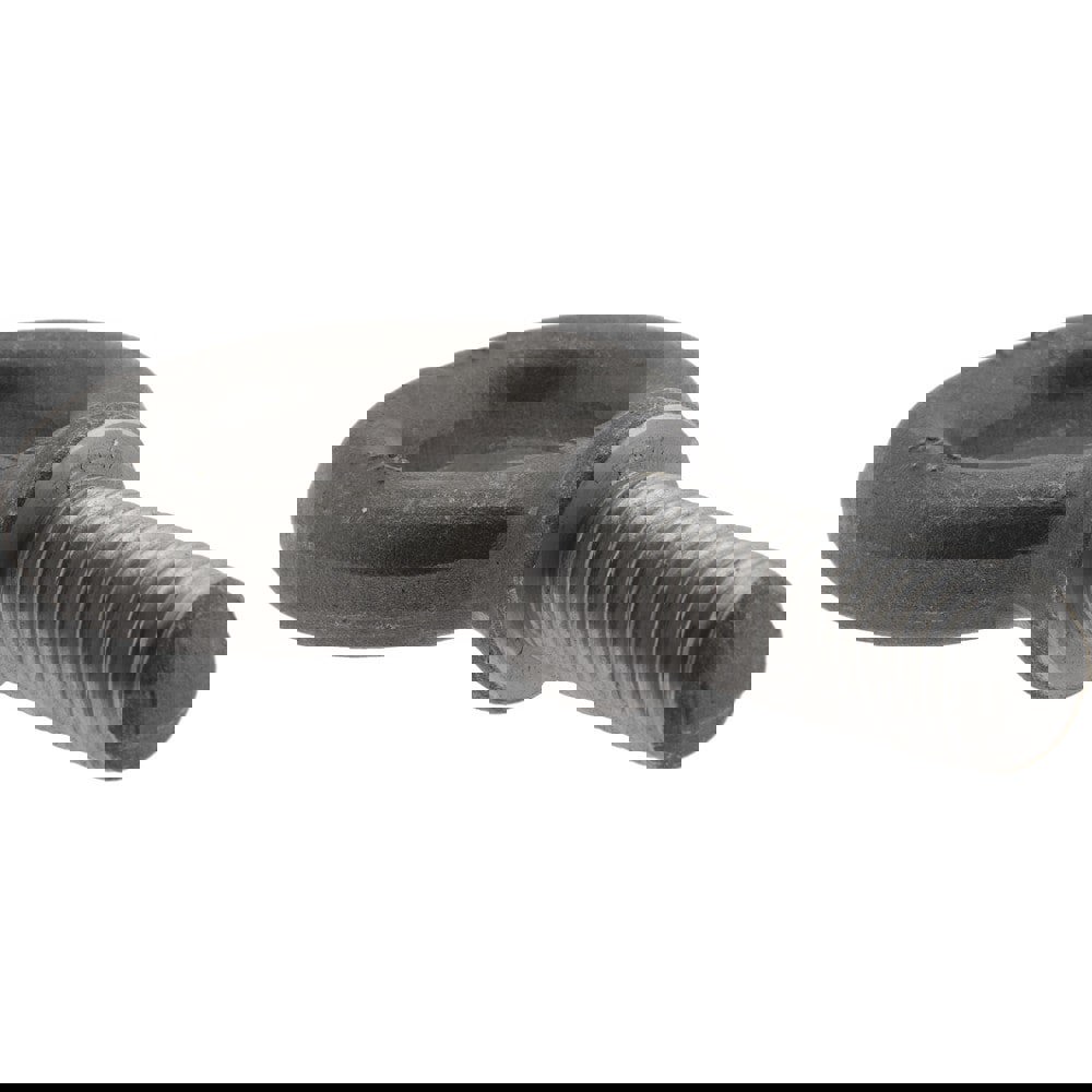 Fixed Lifting Eye Bolt: With Shoulder, 5,000 lb Capacity, 3/4-10 Thread, Grade 1030 Steel