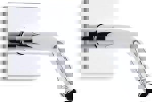 7-1/2 in. Shower Arm and Flange in Polished Chrome