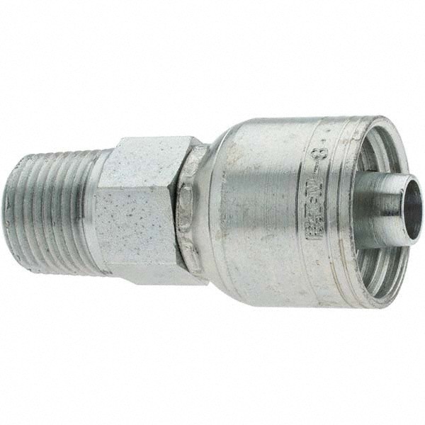 Hydraulic Hose Adapter: 8 mm, 1/2-14