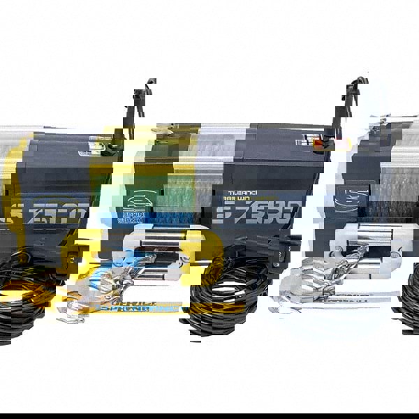 Automotive Winches; Winch Type: Wire Rope ; Winch Gear Type: Planetary ; Winch Gear Ratio: 249:01:00 ; Pull Capacity: 7500 ; Cable Length: 54 ; Voltage: 12 V dc