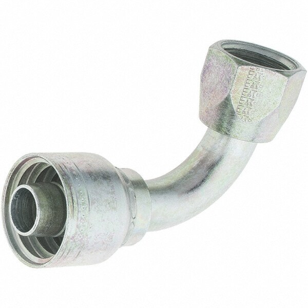 Hydraulic Hose Female 37 &deg; Swivel Elbow: 12 mm, 1-1/16-12