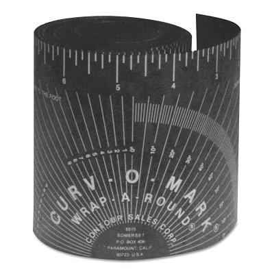 Wrap-a-Round Tape Measure: For 6 in to 16 in Pipe