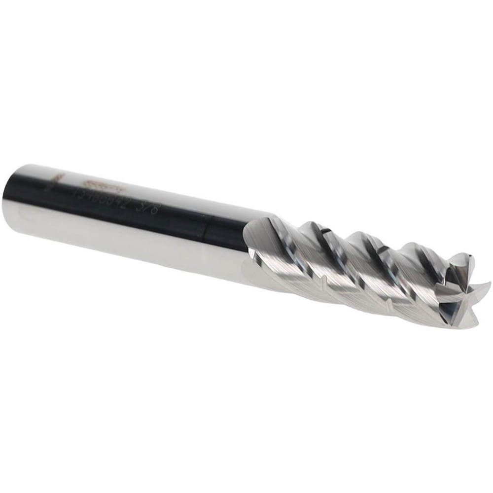 Corner Radius End Mill: 3/8