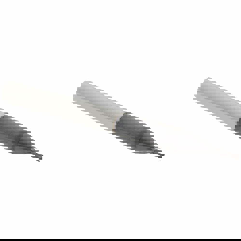 Square End Mill: 2 Flutes, Solid Carbide