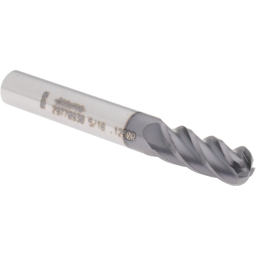 Corner Radius End Mill: 5/16