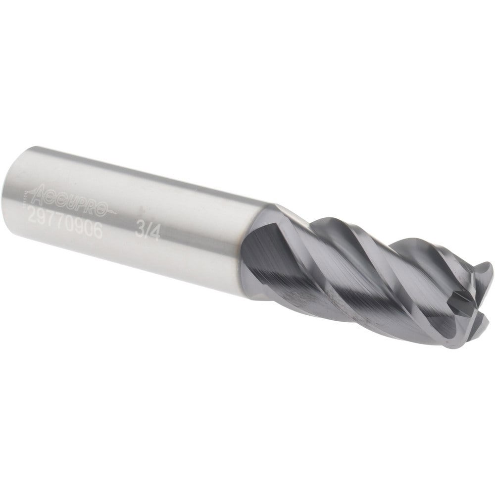 Corner Radius End Mill: 3/4